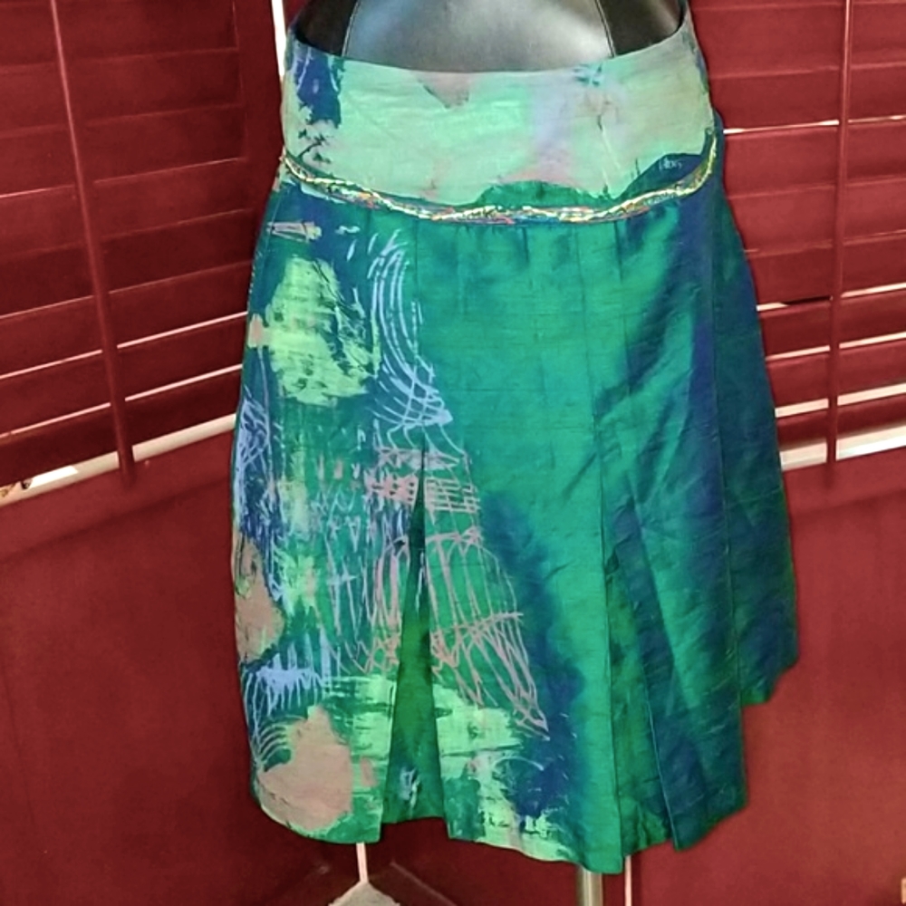 Adolfo Dominguez Silk Lined Skirt